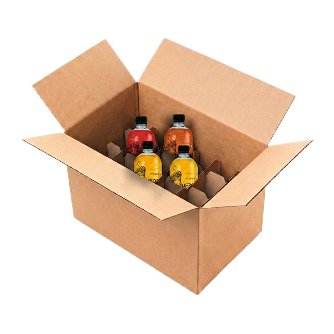 Caja Mix de Sabor, 4 Pzas de 1LT C/U