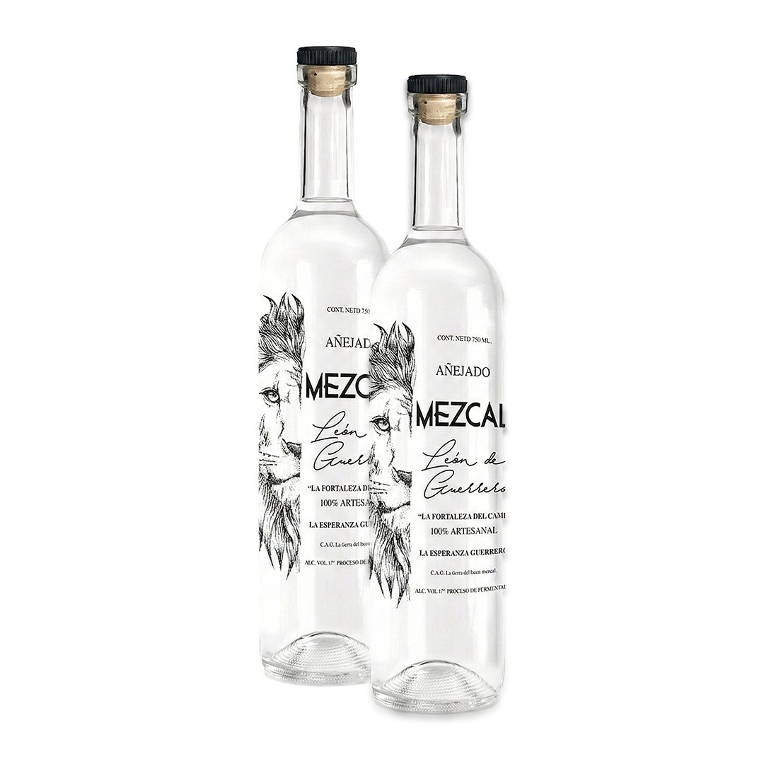 2 Botellas de mezcal natural por $999